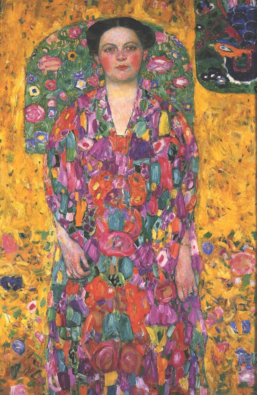 Portræt af Eugenia Primaesi af Gustav Klimt