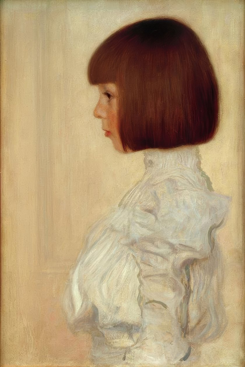 Portræt af Helene Klimt af Gustav Klimt
