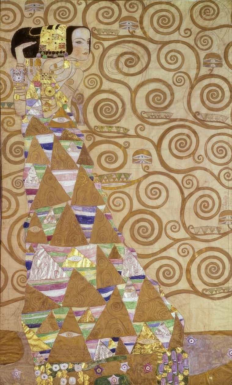 Forventningen af Gustav Klimt