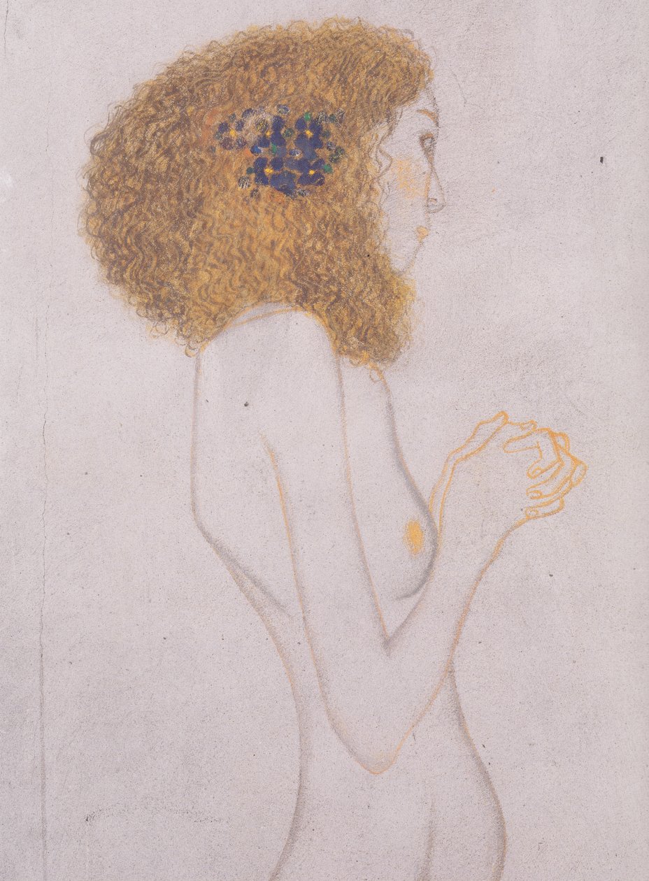 De svage menneskers lidelser.jpeg af Gustav Klimt