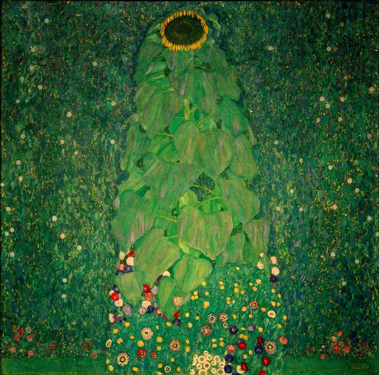 Solsikken af Gustav Klimt