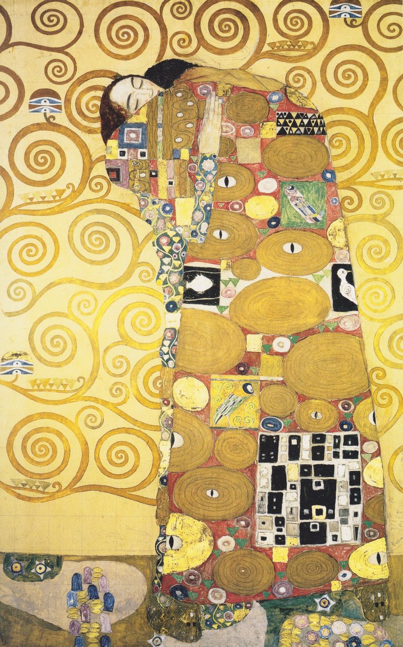 Opfyldelse af Gustav Klimt