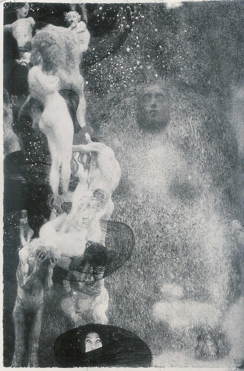 Fakultetsbilledfilosofi af Gustav Klimt