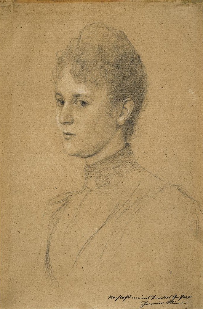 "Fru Heymann" af Gustav Klimt