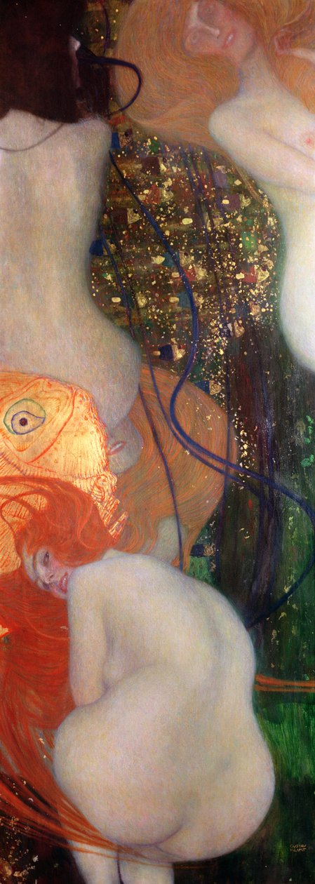 Guldfisk, 1901-02 af Gustav Klimt