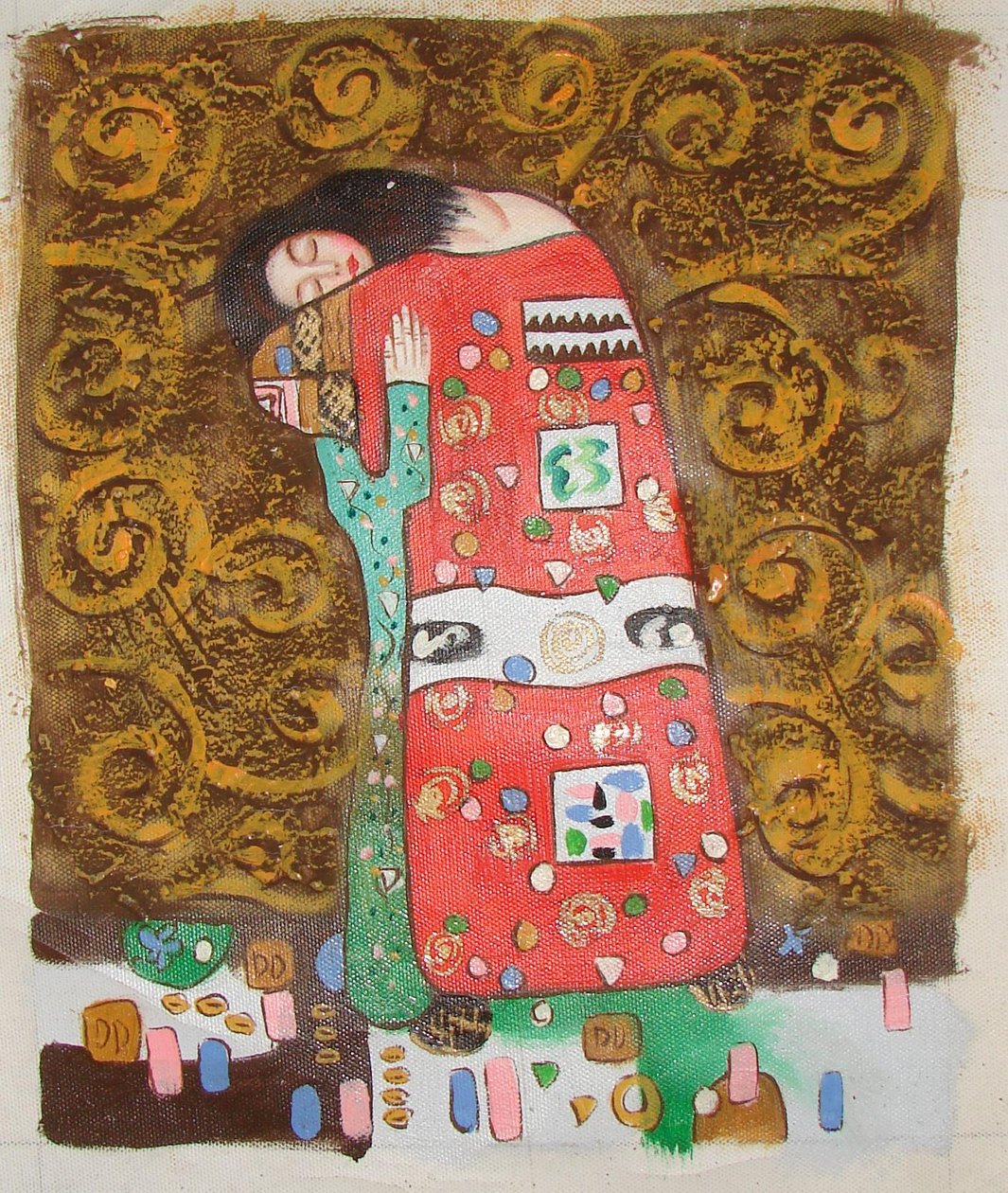 Kærlighed af Gustav Klimt