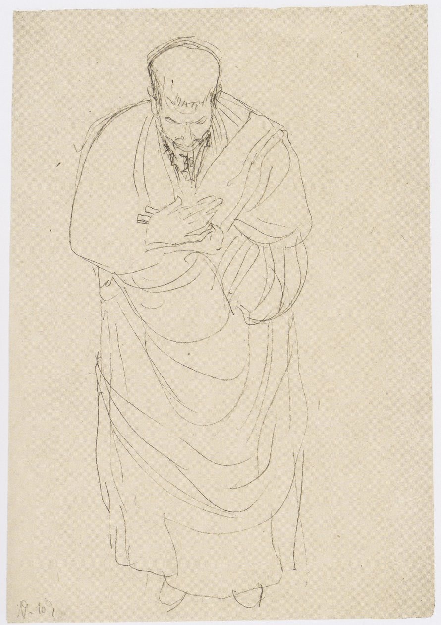 Mand med toga bukker af Gustav Klimt