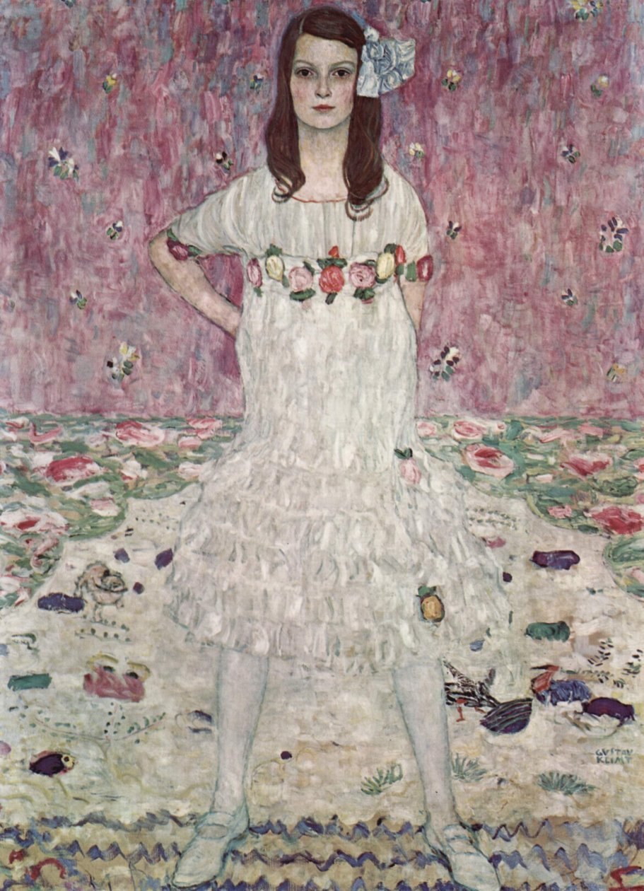 Mäda Primært vand af Gustav Klimt