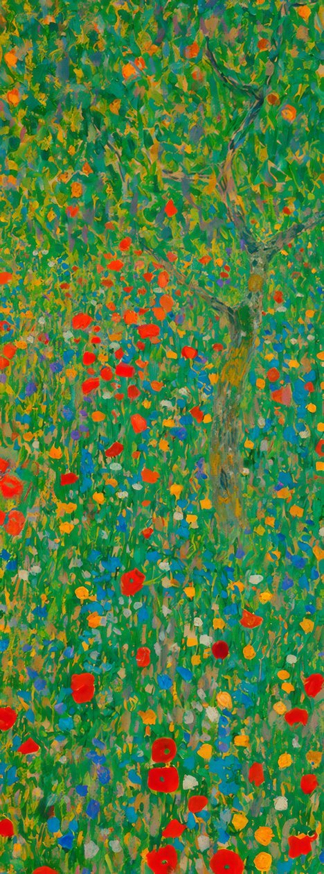 Valmue af Gustav Klimt