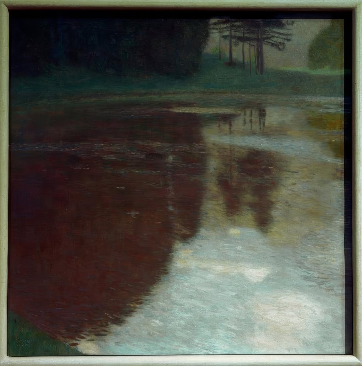 Morgen ved dammen af Gustav Klimt
