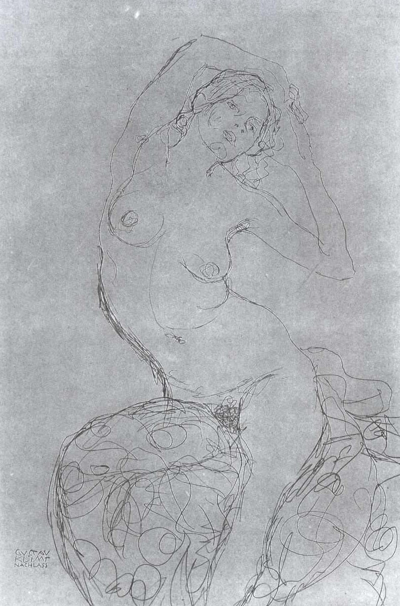 Nøgen af Gustav Klimt