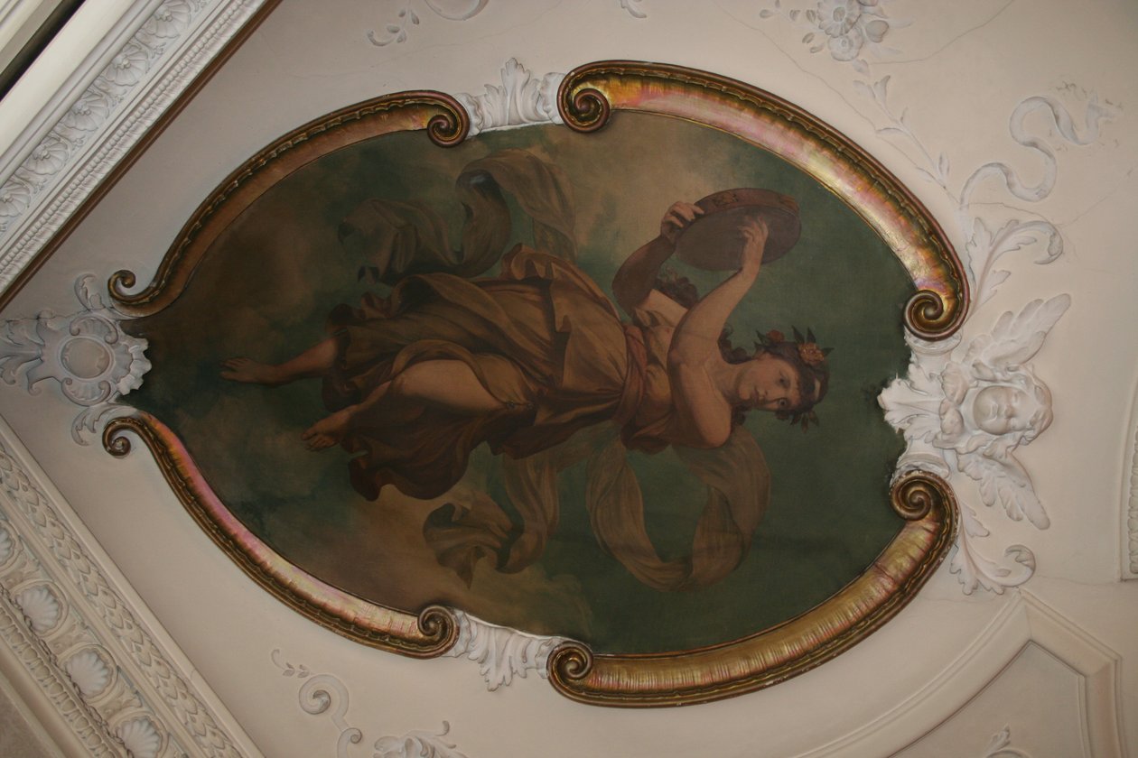 Palais Sturany, Schottenring 21, detaljer i bel étage af Gustav Klimt og eller Franz Matsch af Gustav Klimt