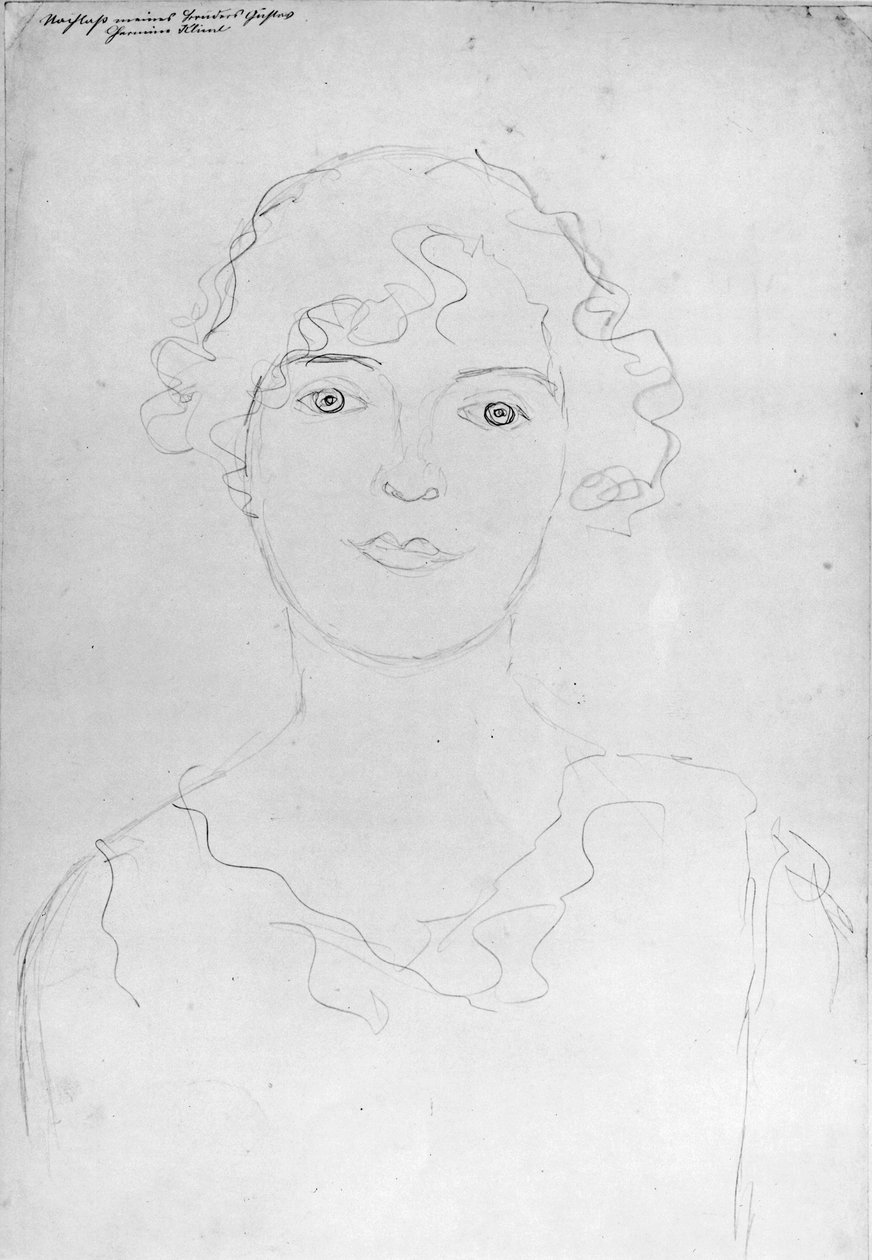 Portræt af en kvinde, 1916 af Gustav Klimt