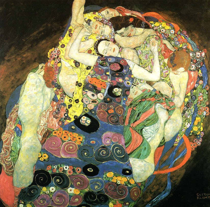 Jomfruerne af Gustav Klimt