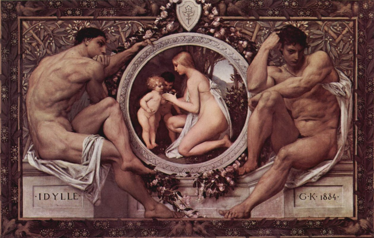 Wienersession af Gustav Klimt