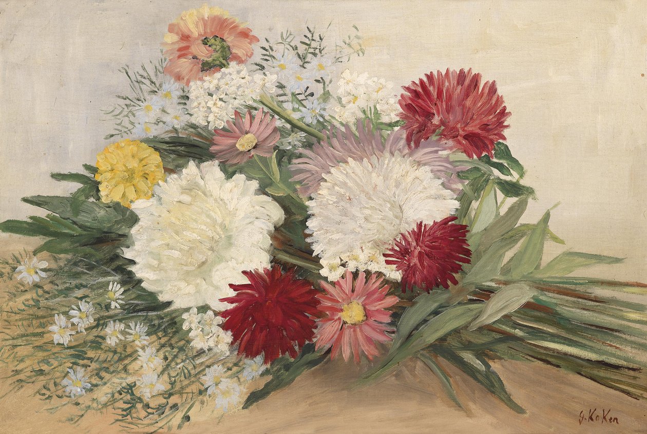 Krysantemum af Gustav Koken