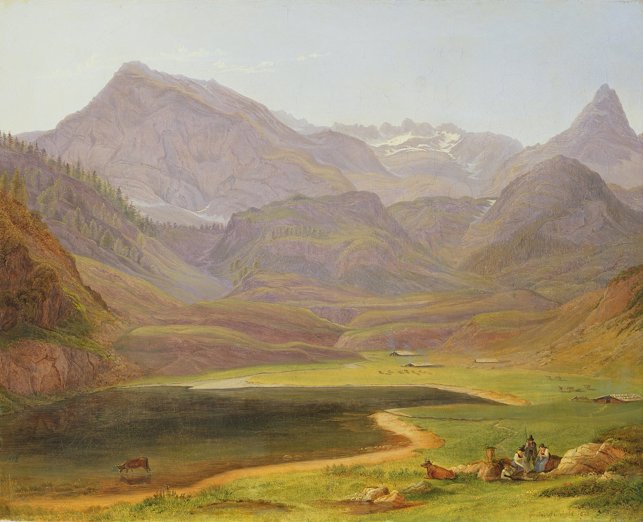 Funtensee, 1841 af Gustav Reinhold