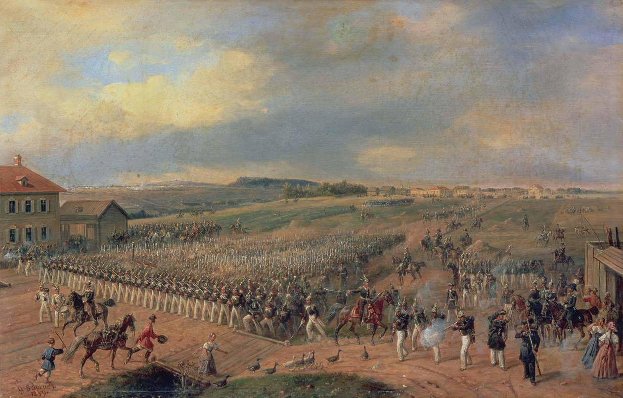 Arbejdere, 1849 af Gustav Schwarz