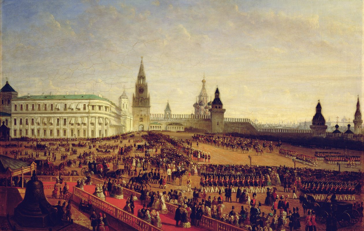 Militærparade under Alexander II