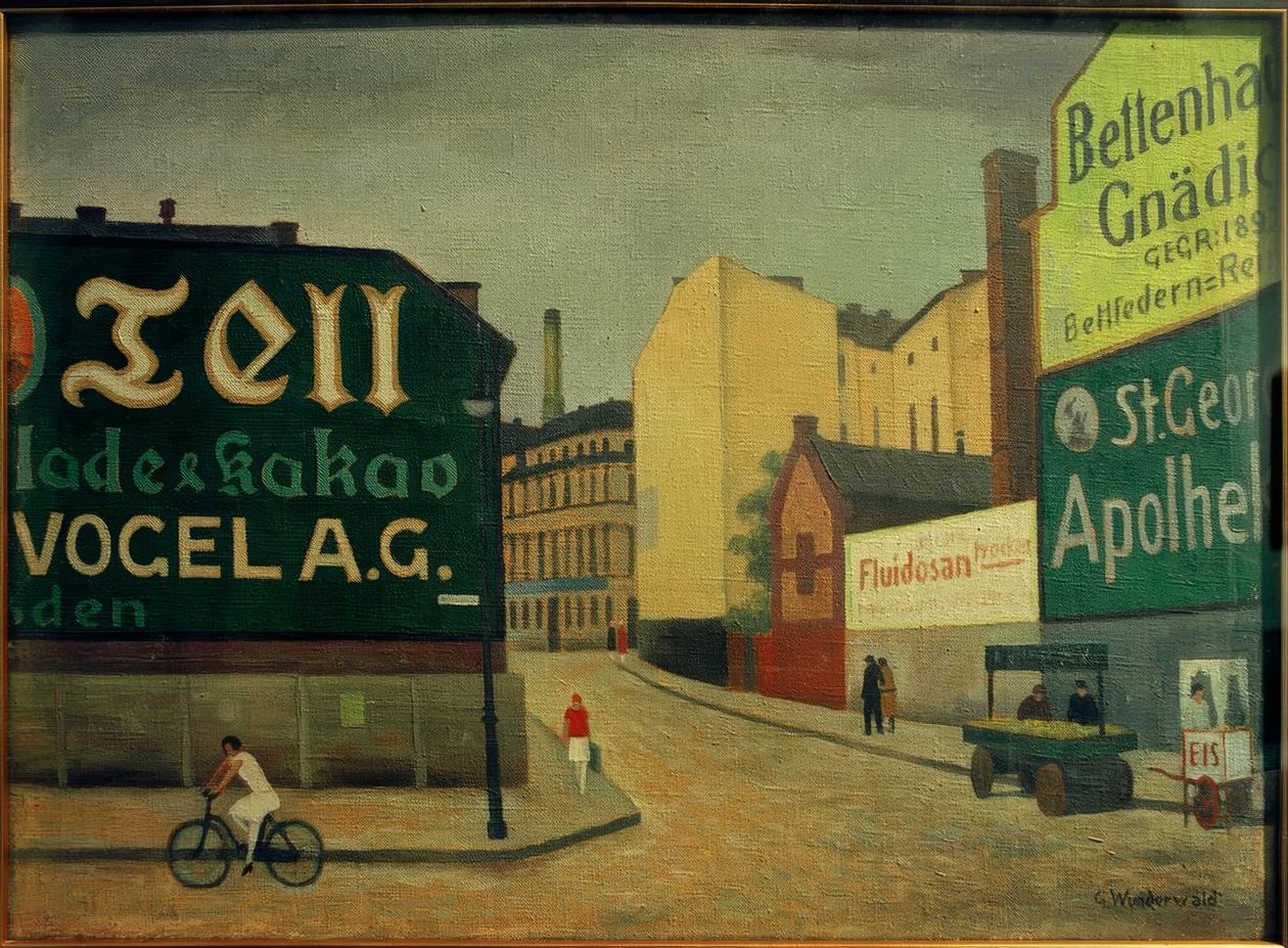 På Landsberger Strasse af Gustav Wunderwald