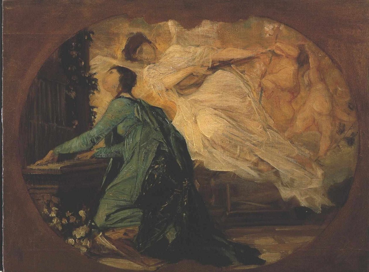 Orgelspil af Gustav Klimt