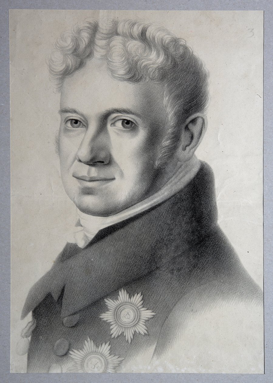 Portræt af prins Grigory Alexandrovich Stroganov 1770-1857, 1820