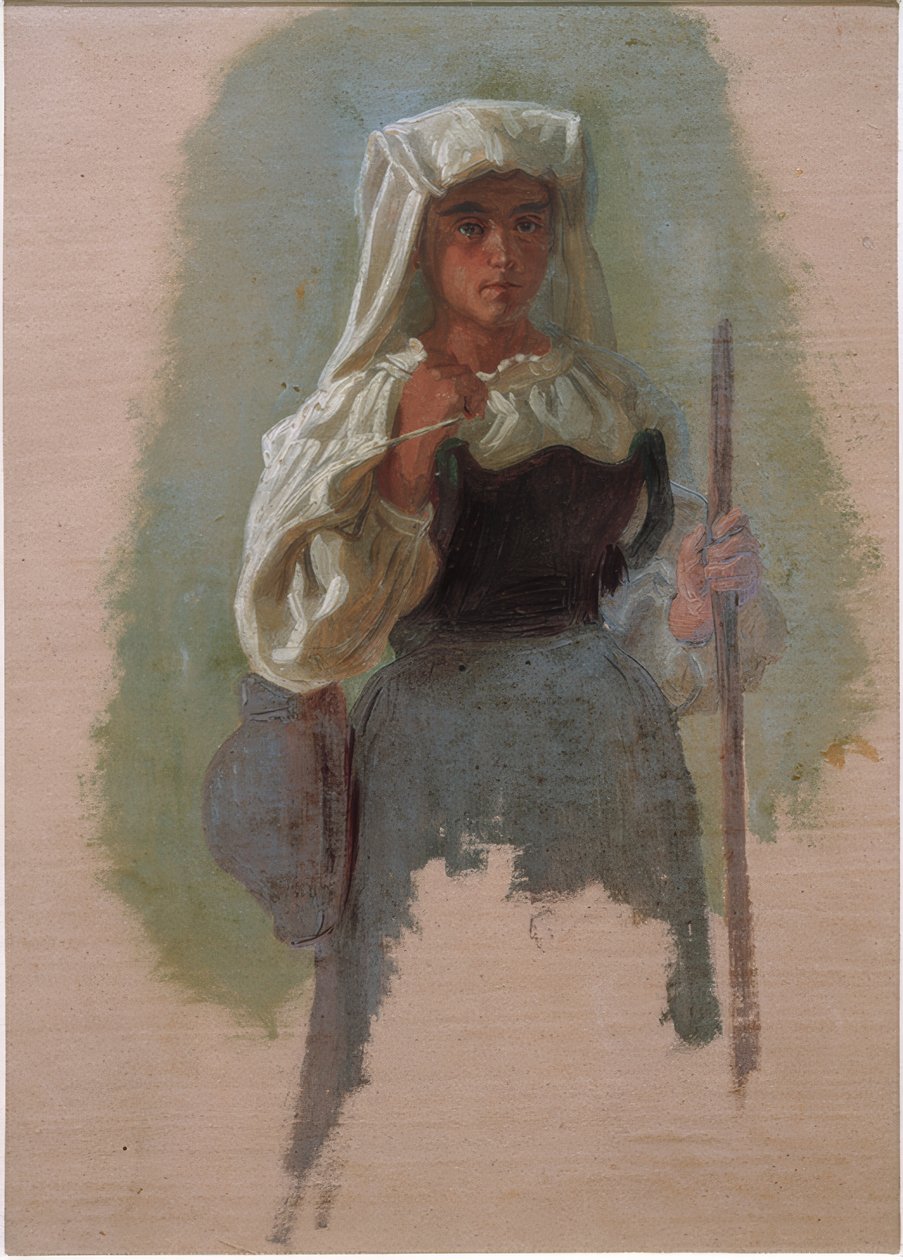 Italiensk med en pind af Gustav Jakob Canton