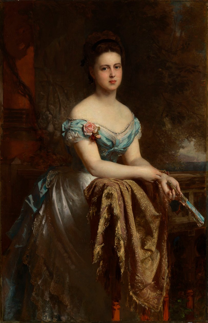 Storhertuginde Maria Alexandrovna af Rusland, 1853-1920, 1873. af Gustav Karl Ludwig Richter