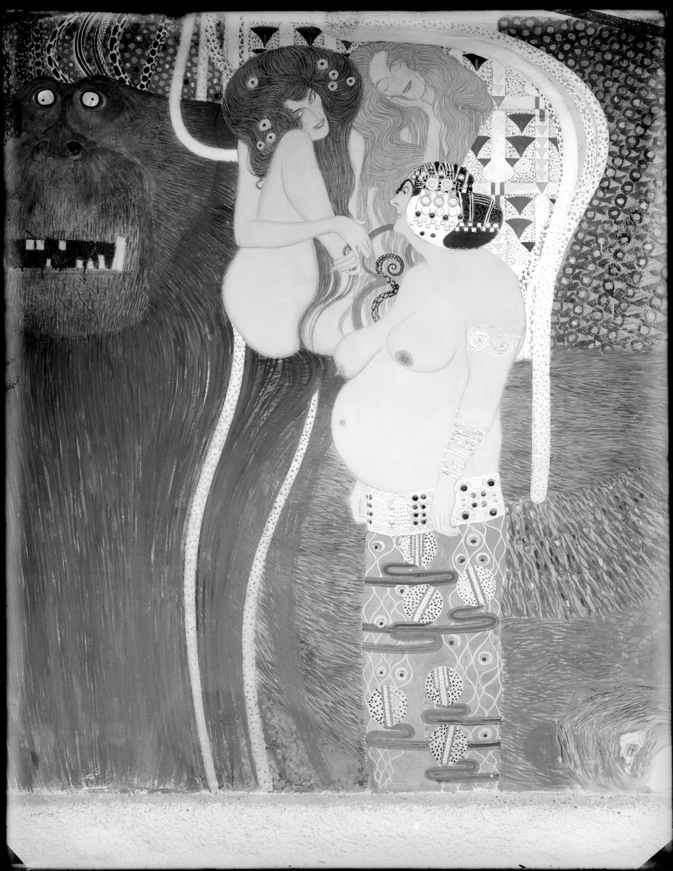 Den 14. udstilling af Wiener Secessionen af Gustav Klimt
