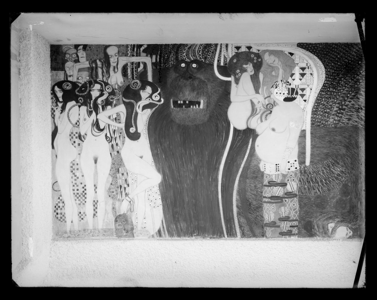 Den 14. udstilling af Wiener Secessionen af Gustav Klimt