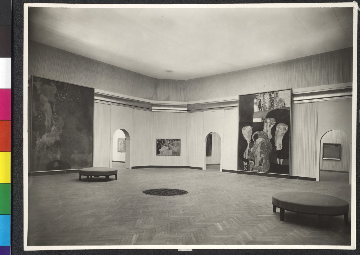 99. Udstilling af Wiener Secessionen af Gustav Klimt