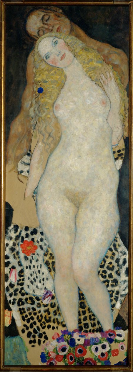 Adam og Eva af Gustav Klimt