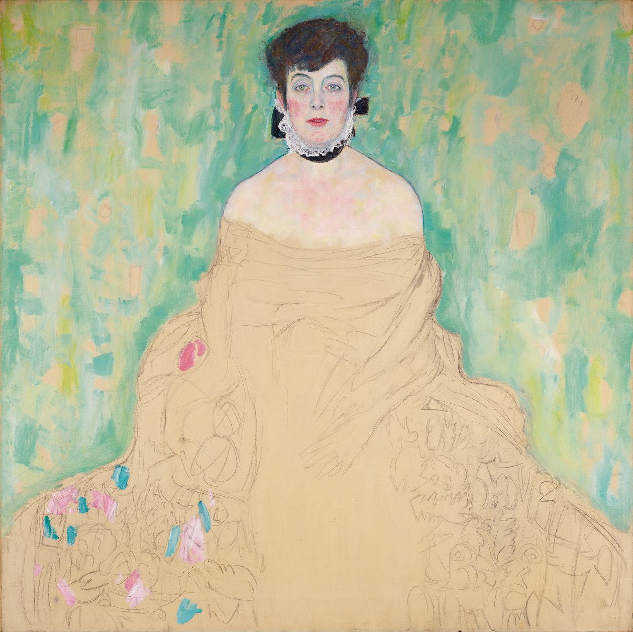 Amalie Zuckerkandl af Gustav Klimt