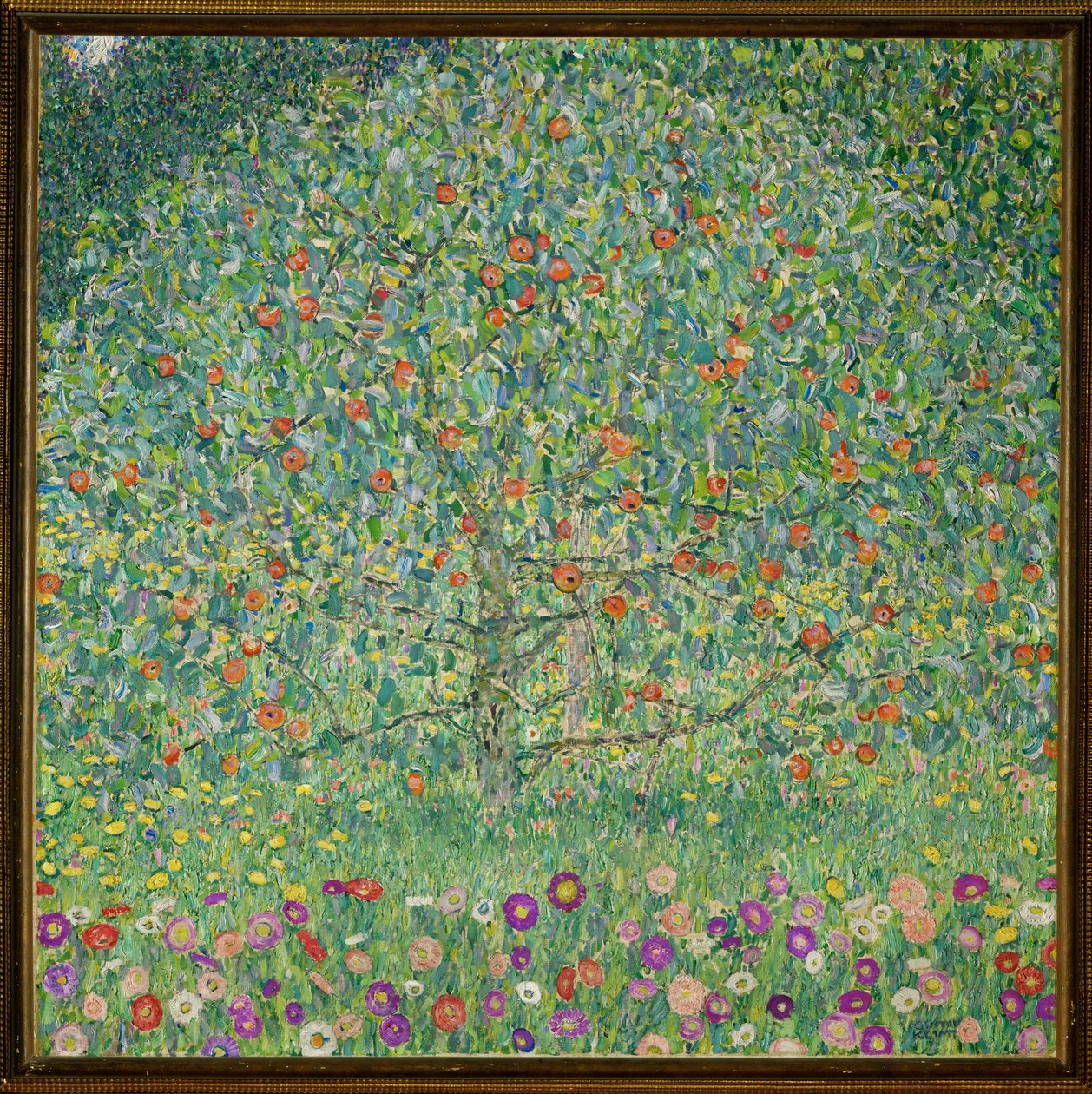 Æbletræ I af Gustav Klimt