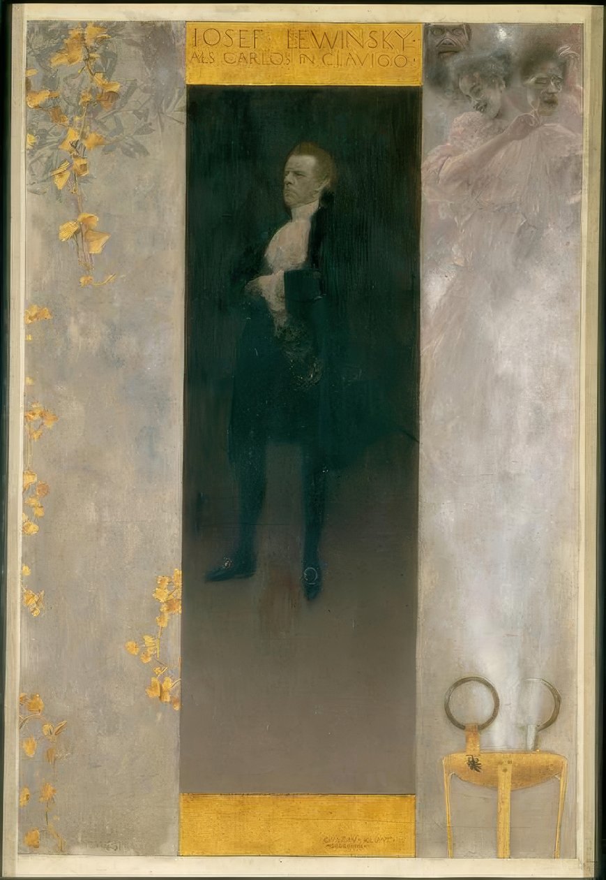 Clavigo af Gustav Klimt