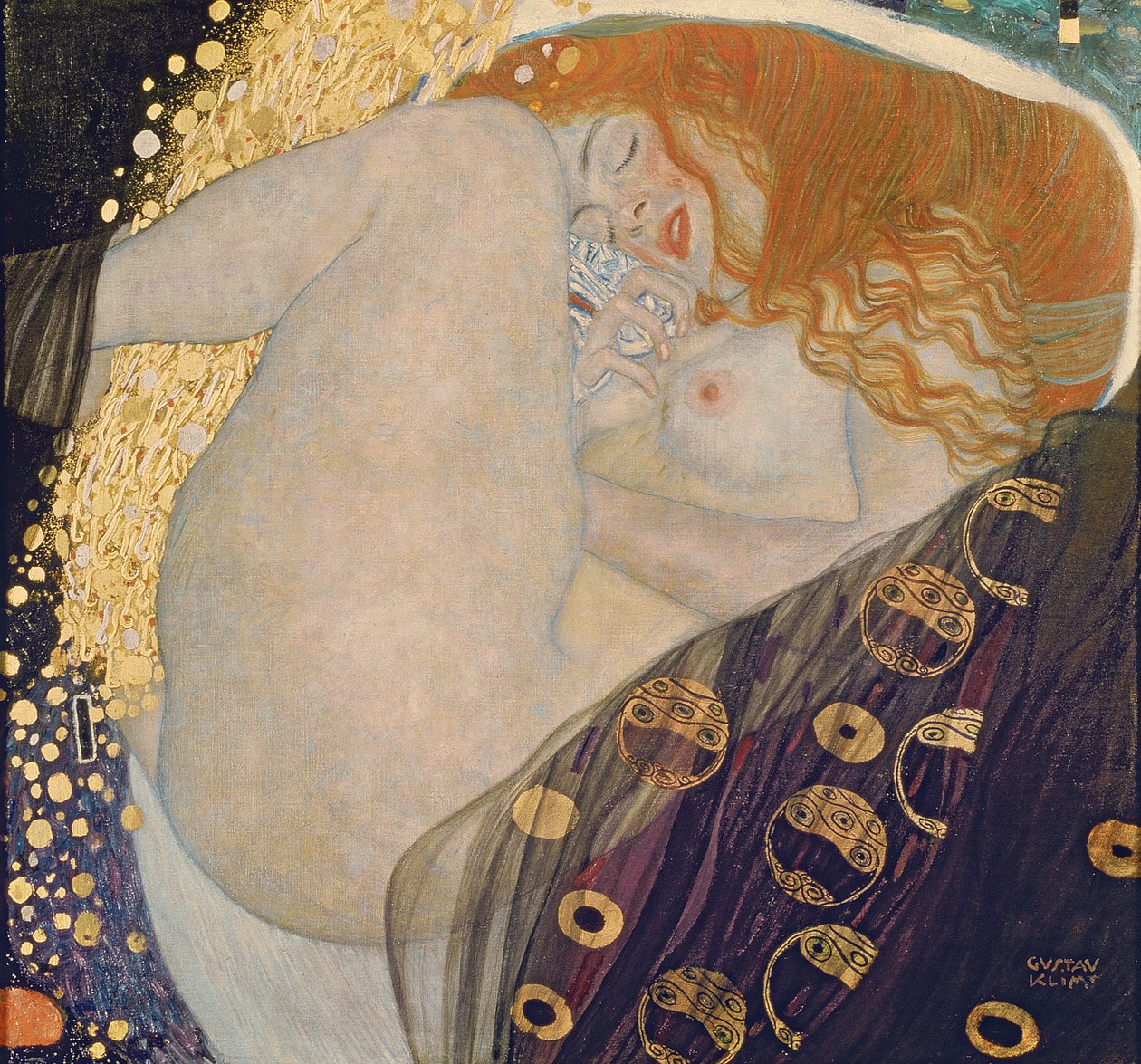 Danaë af Gustav Klimt