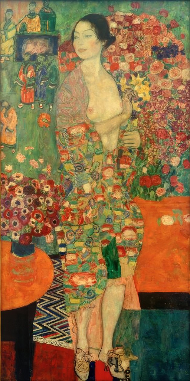 Danseren af Gustav Klimt