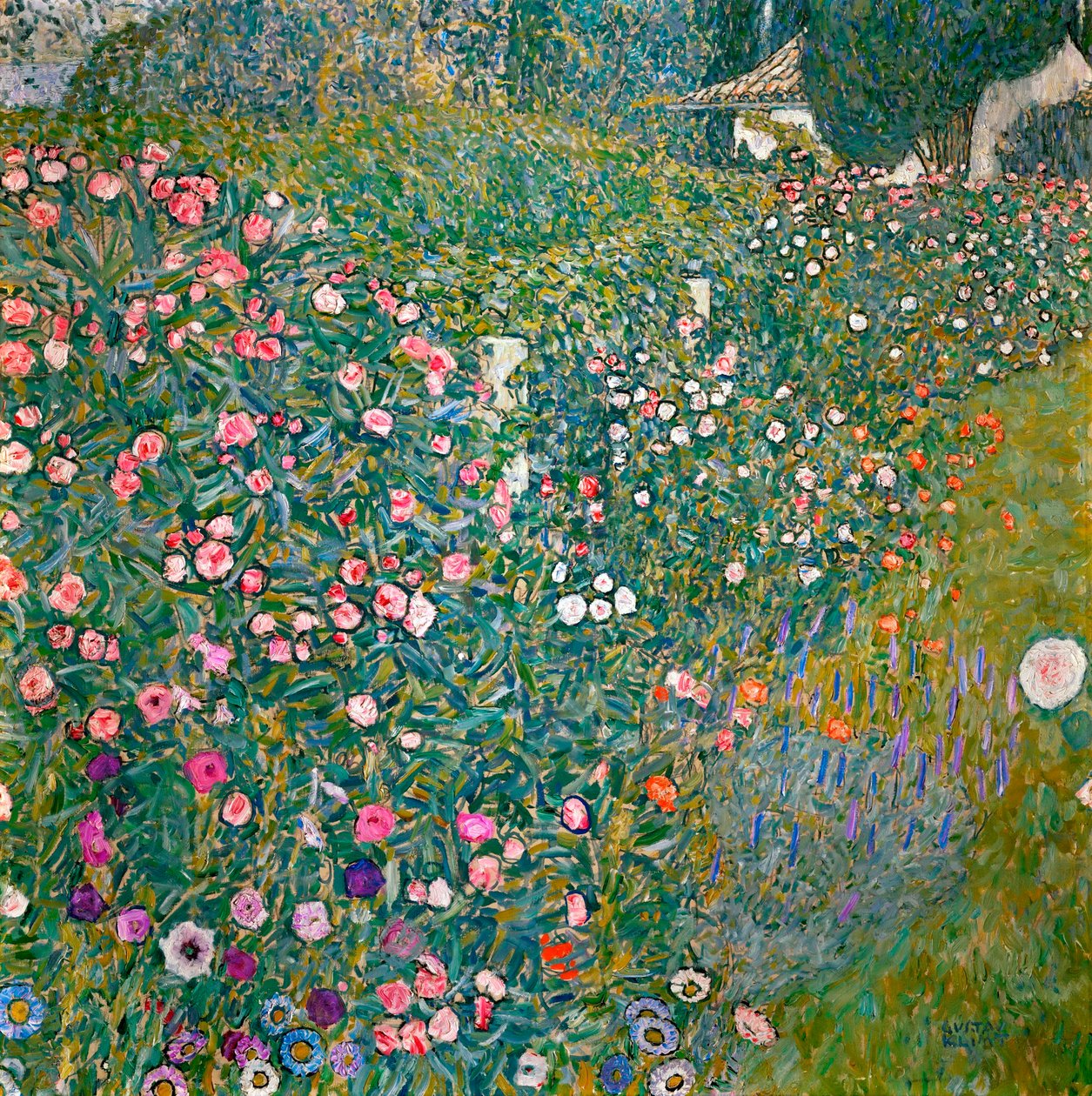 Italiensk havebrugslandskab, 1913 af Gustav Klimt