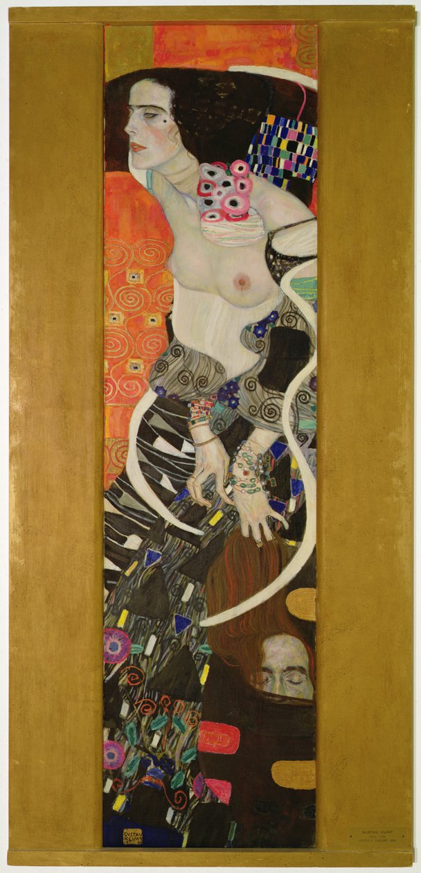 Judith II (Salome) 1909 (olie på lærred) af Gustav Klimt