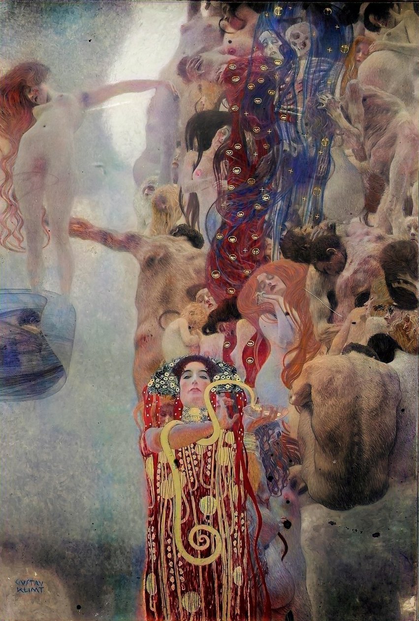 Medicin af Gustav Klimt
