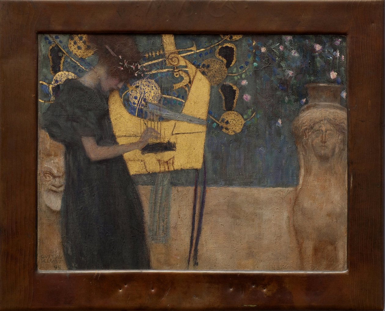 Musik I af Gustav Klimt