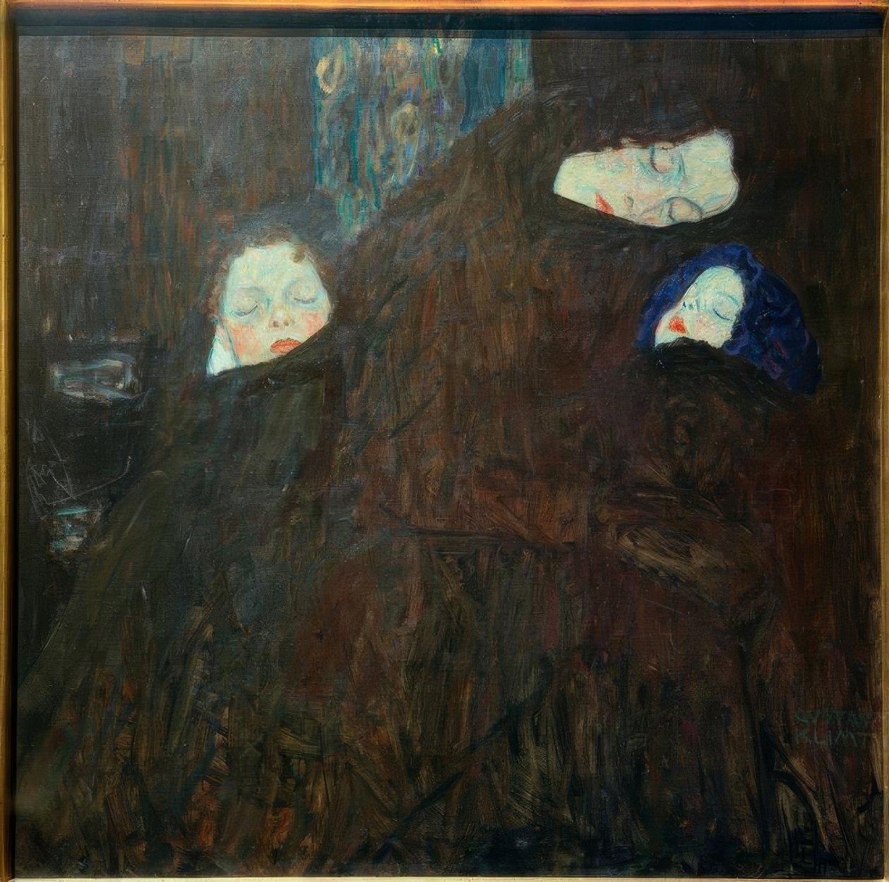 Mor med børn af Gustav Klimt