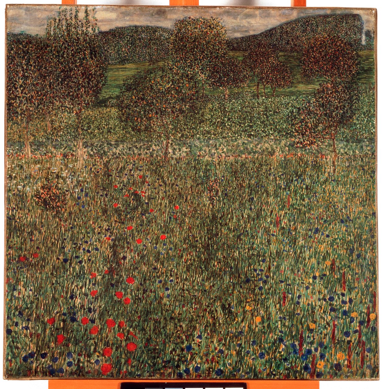 Orchard, ca. 1905 (olie på lærred) af Gustav Klimt