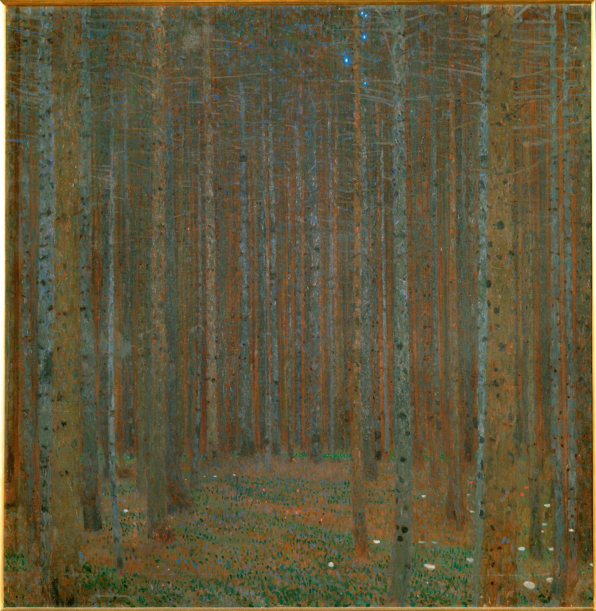 Pineforest af Gustav Klimt