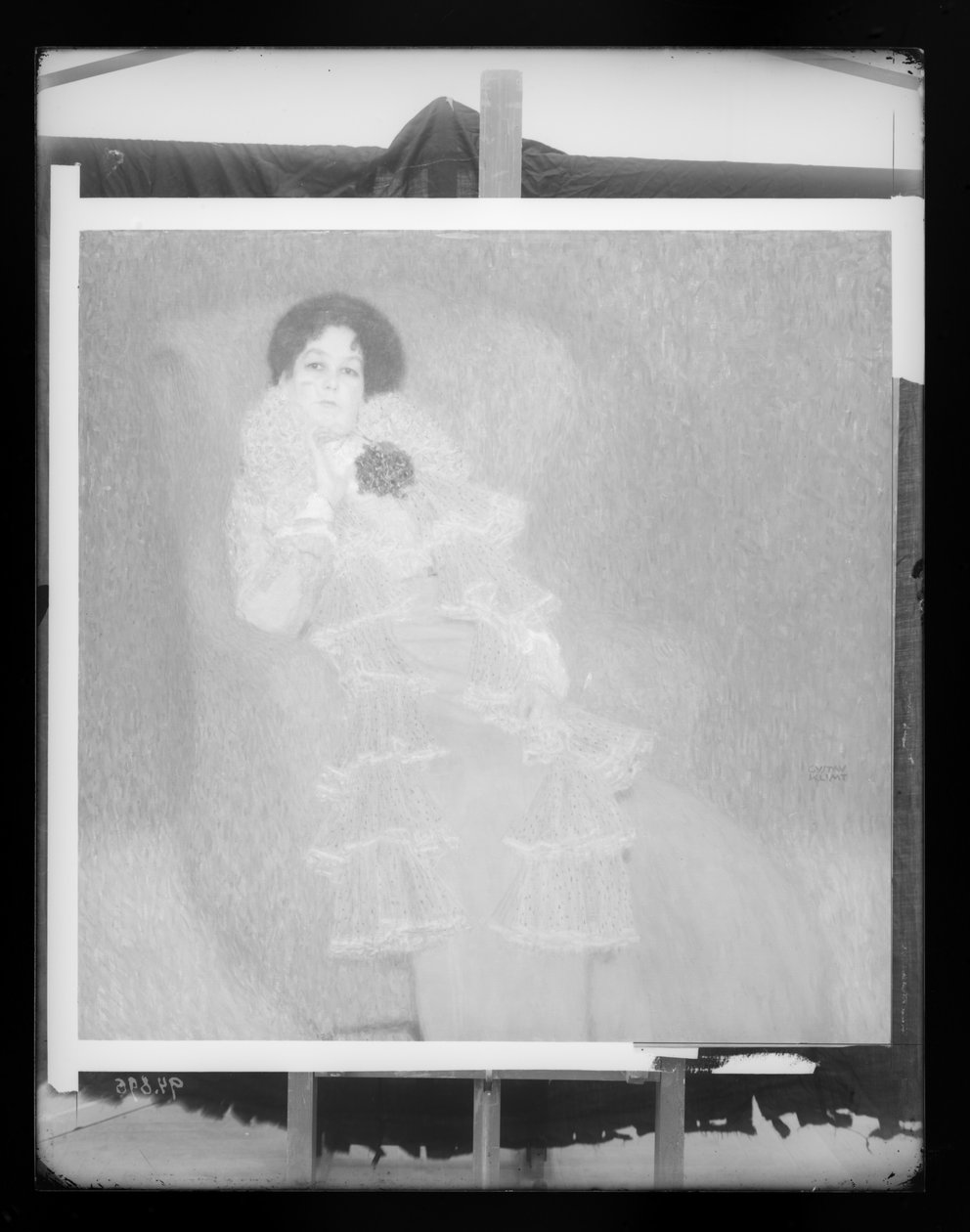 Portræt Marie (Mary Anna) Henneberg af Gustav Klimt