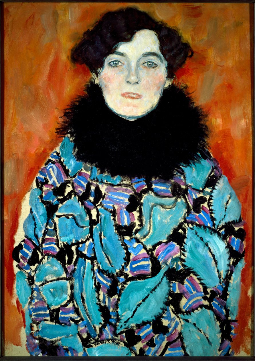 Portræt af Johanna Staude af Gustav Klimt