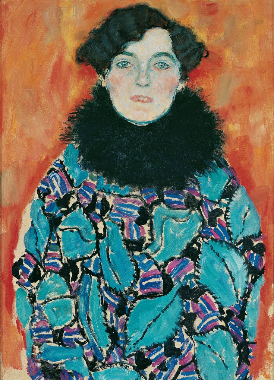 Portræt af Johanna Staude af Gustav Klimt