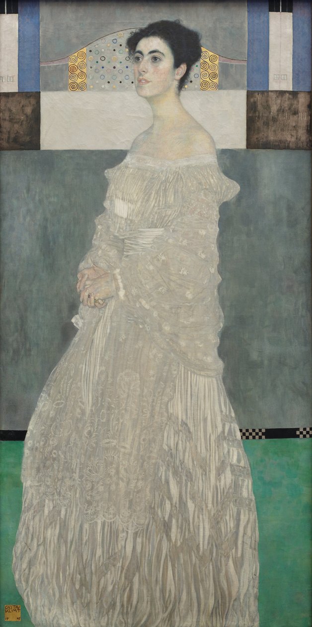 Portræt af Margaret Stonborough-Wittgenstein af Gustav Klimt