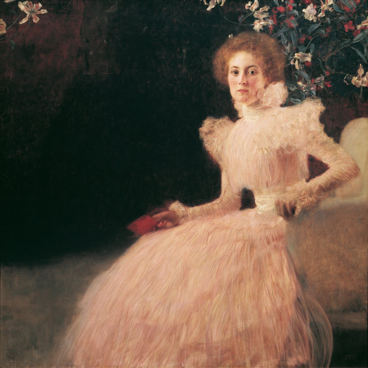 Portræt af Sonja Knips, 1898 af Gustav Klimt