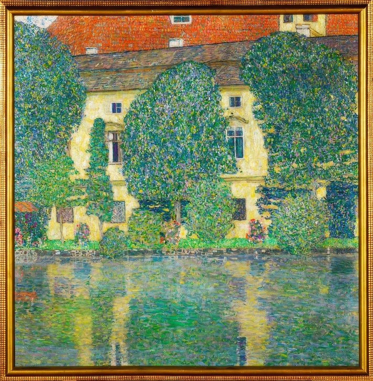 Schloss Kammer am Attersee III af Gustav Klimt